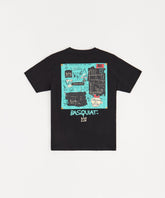 Basquiat Equals Pi Short Sleeve Tee - Black