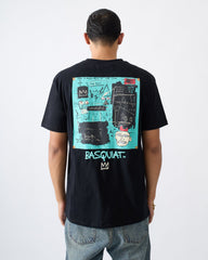 Basquiat Equals Pi Short Sleeve Tee - Black
