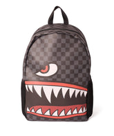 Checker Face Backpack PU - Black