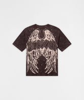 Blessed Metal Stud Tee - Brown