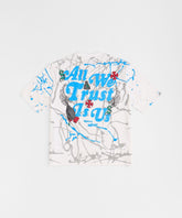 All We Trust Is Us Kids Short Sleeve Tee - White