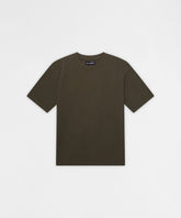 Essential French Terry Short Sleeve Tee - Olive Green