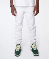 Arctic Distressed Skinny Jeans - White