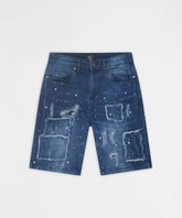 Destroyed Denim Shorts