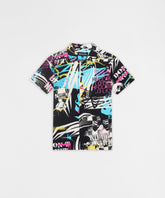 Don't Quit Button Down Short Sleeve Shirt - Black