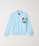 Coaches Chenille Jacket - Light Blue
