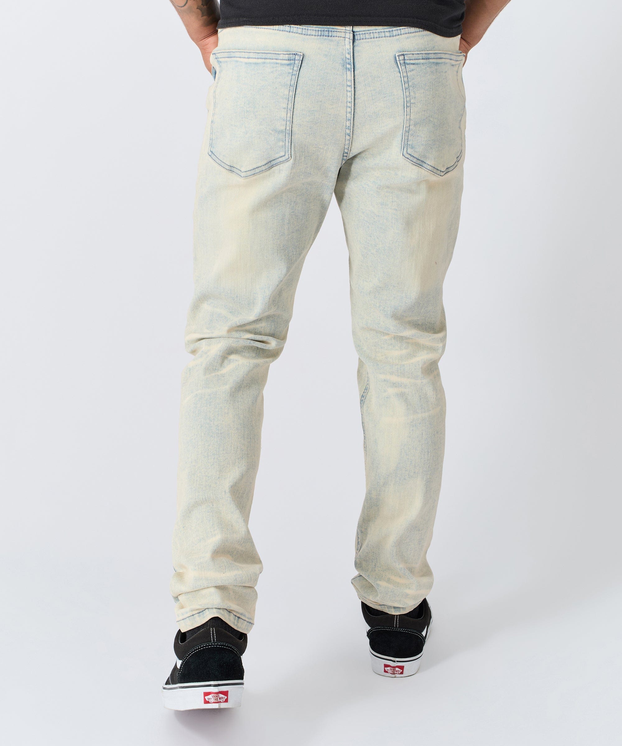 Distressed Rip and Frayed Denim - Light Blue