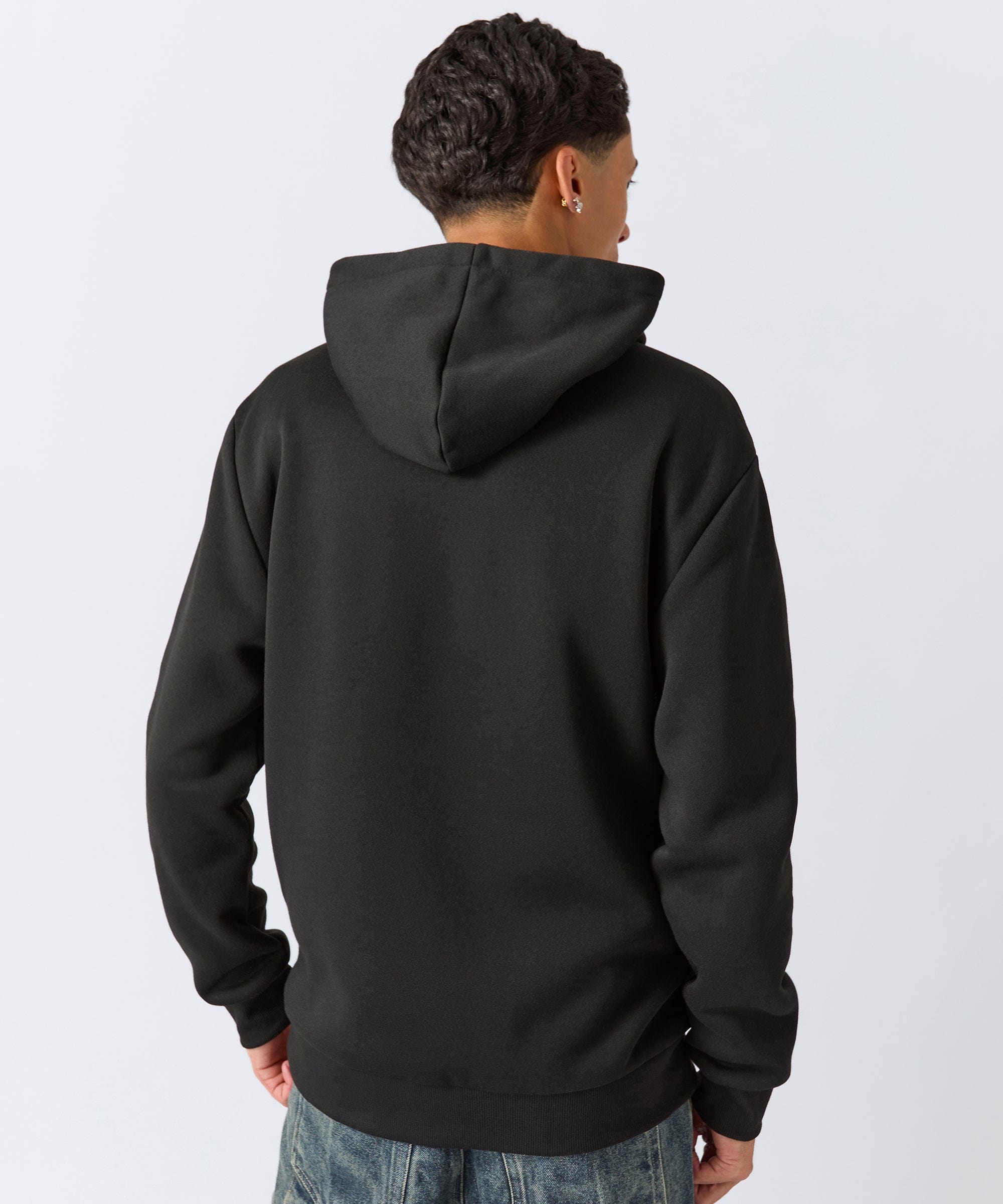 Dodge Scatpack Graphic Long Sleeve Hoodie - Black