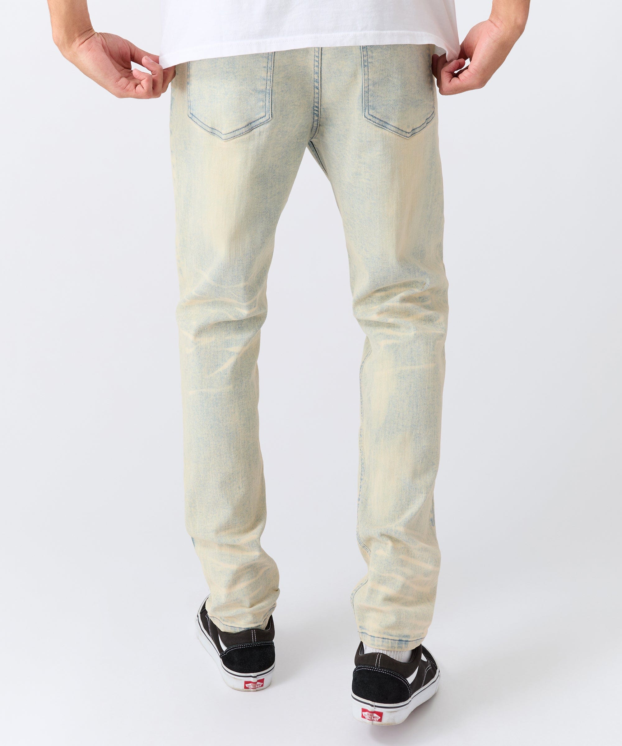 Distressed Rip and Frayed Denim - Light Blue