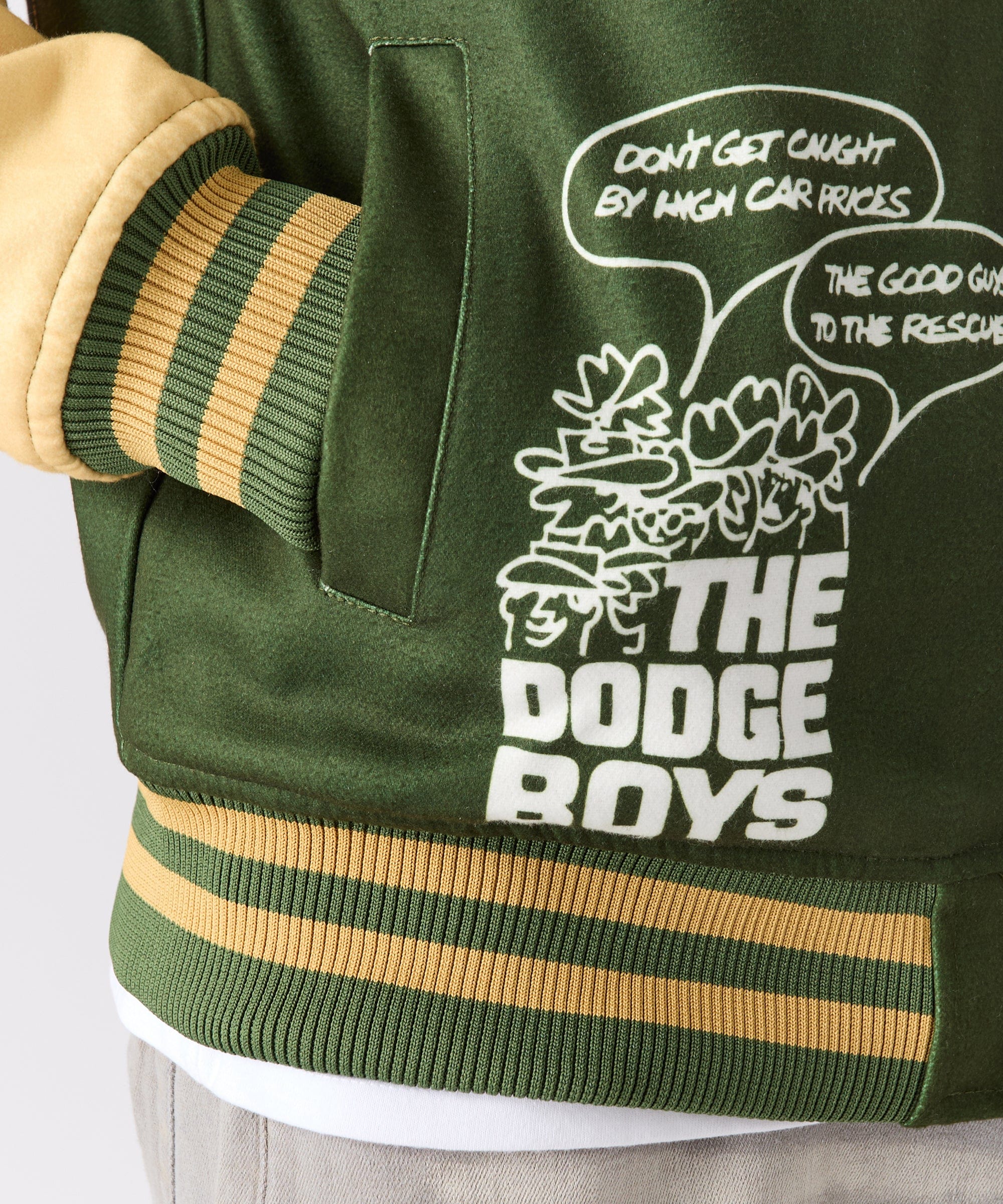 Dodge Scatpack Varsity Jacket - Green