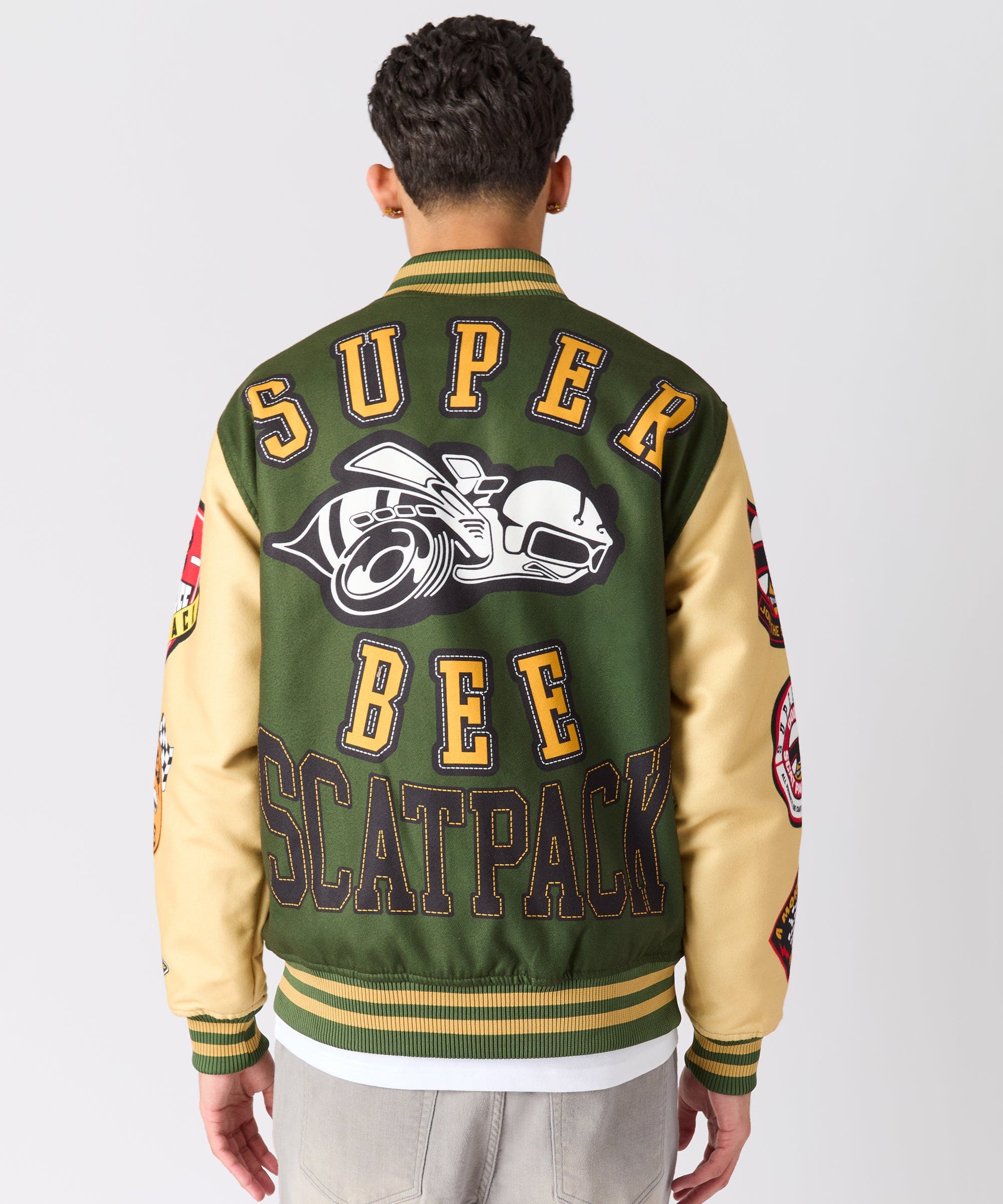Dodge Scatpack Varsity Jacket - Green