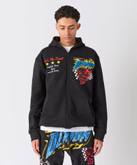 Dodge Demon Full Zip Hoodie - Black