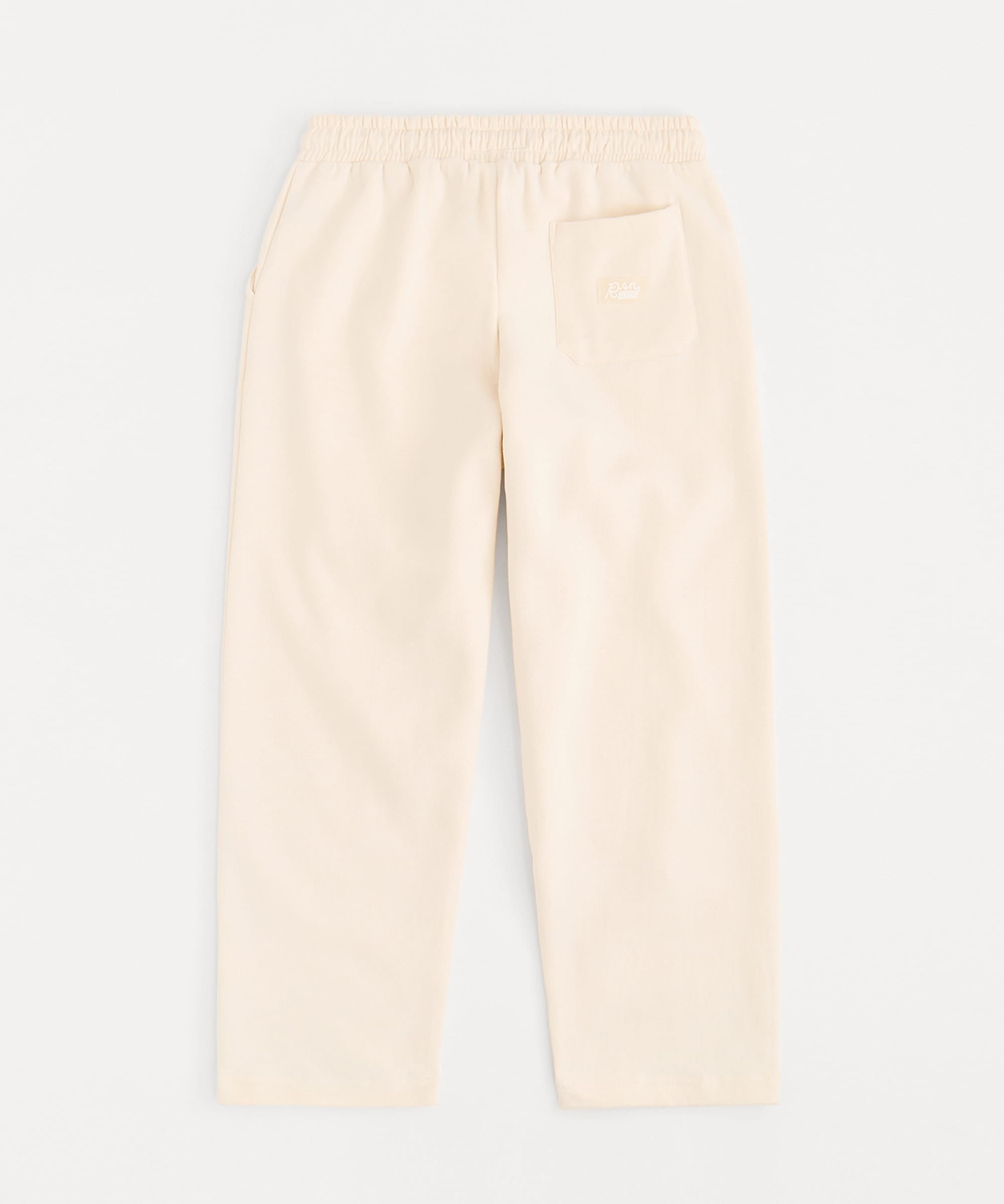 Classic Open Hem Pant - Cream