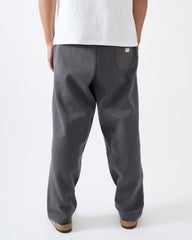 Classic Open Hem Pant - Dark Grey