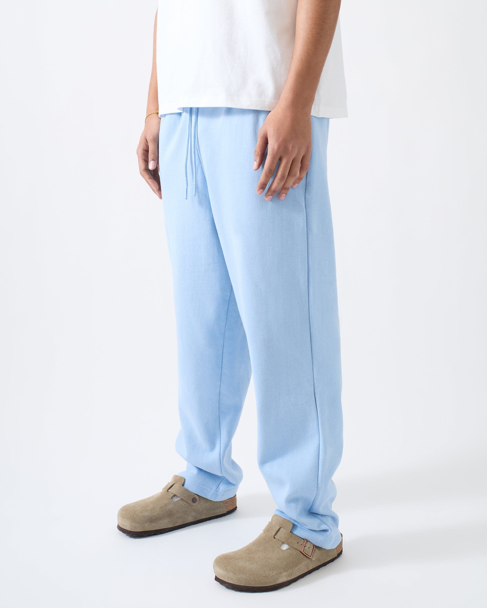 Classic Open Hem Pant - Blue