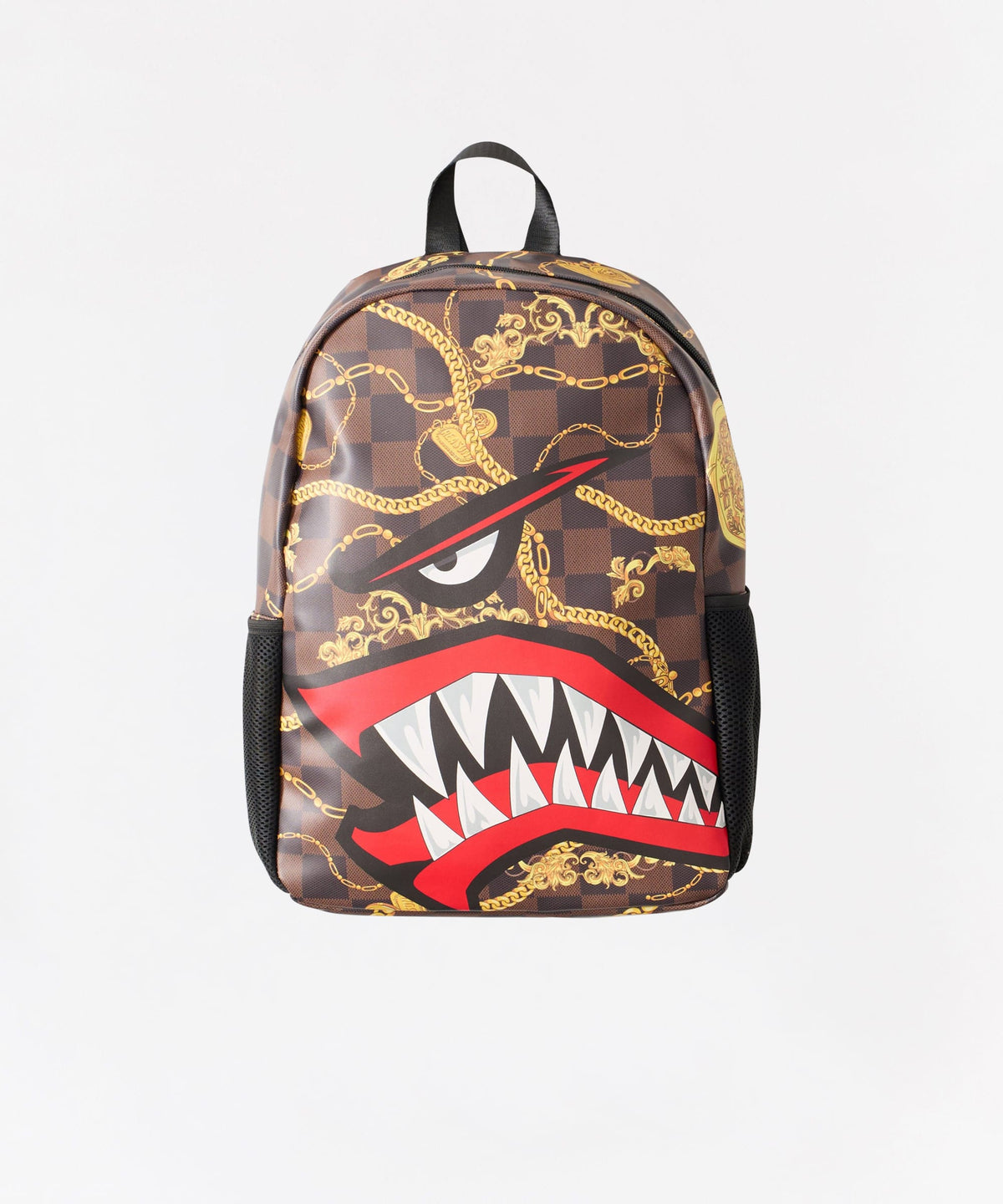 Face Backpack PU - Brown