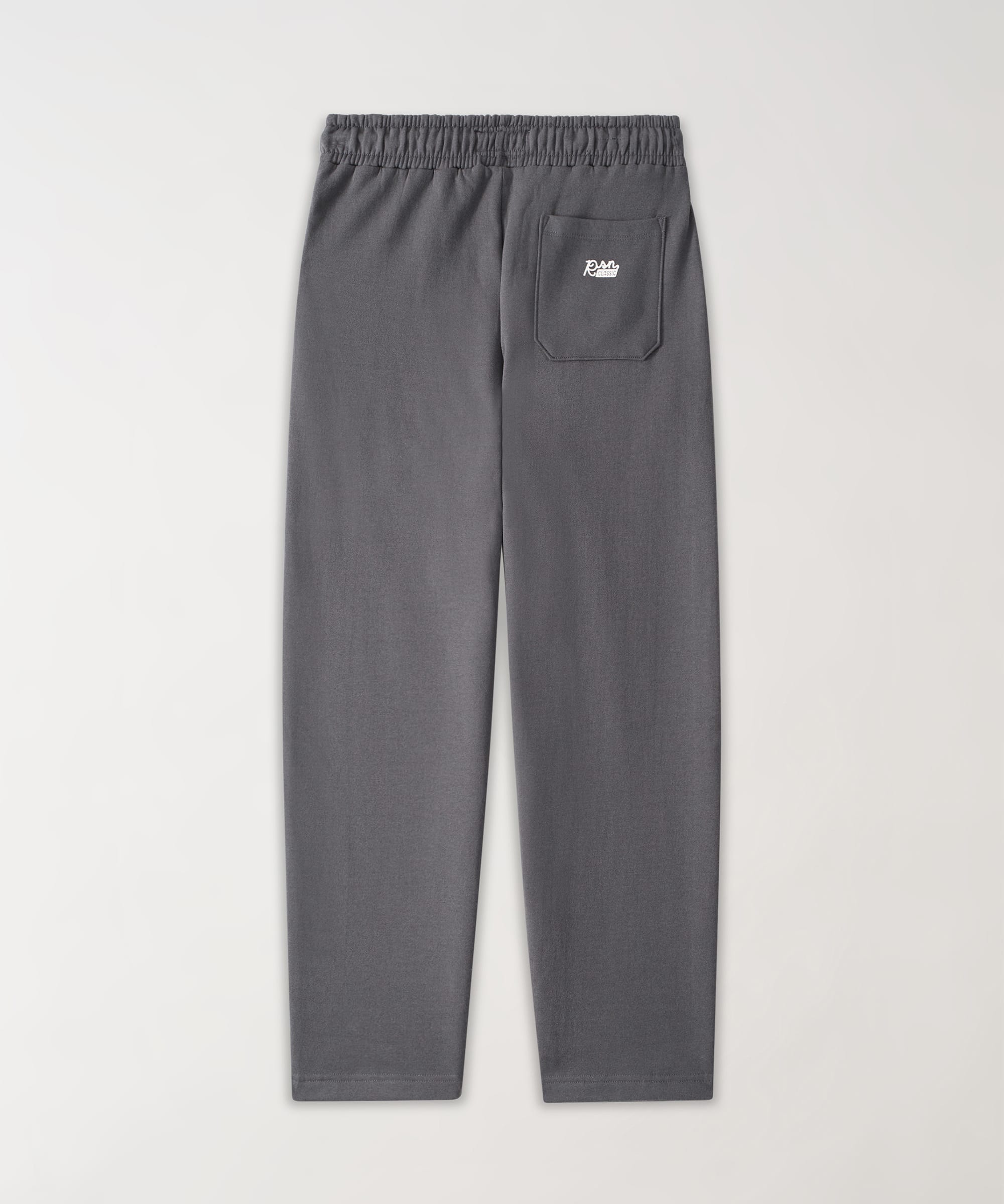 Classic Open Hem Pant - Dark Grey
