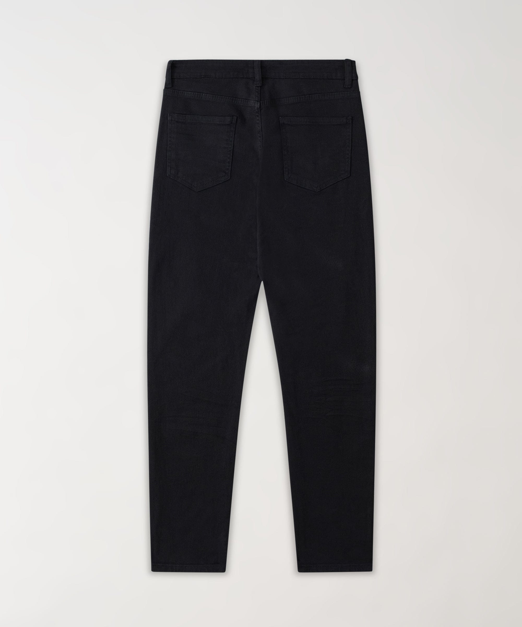 Destroyed Denim Pants - Black