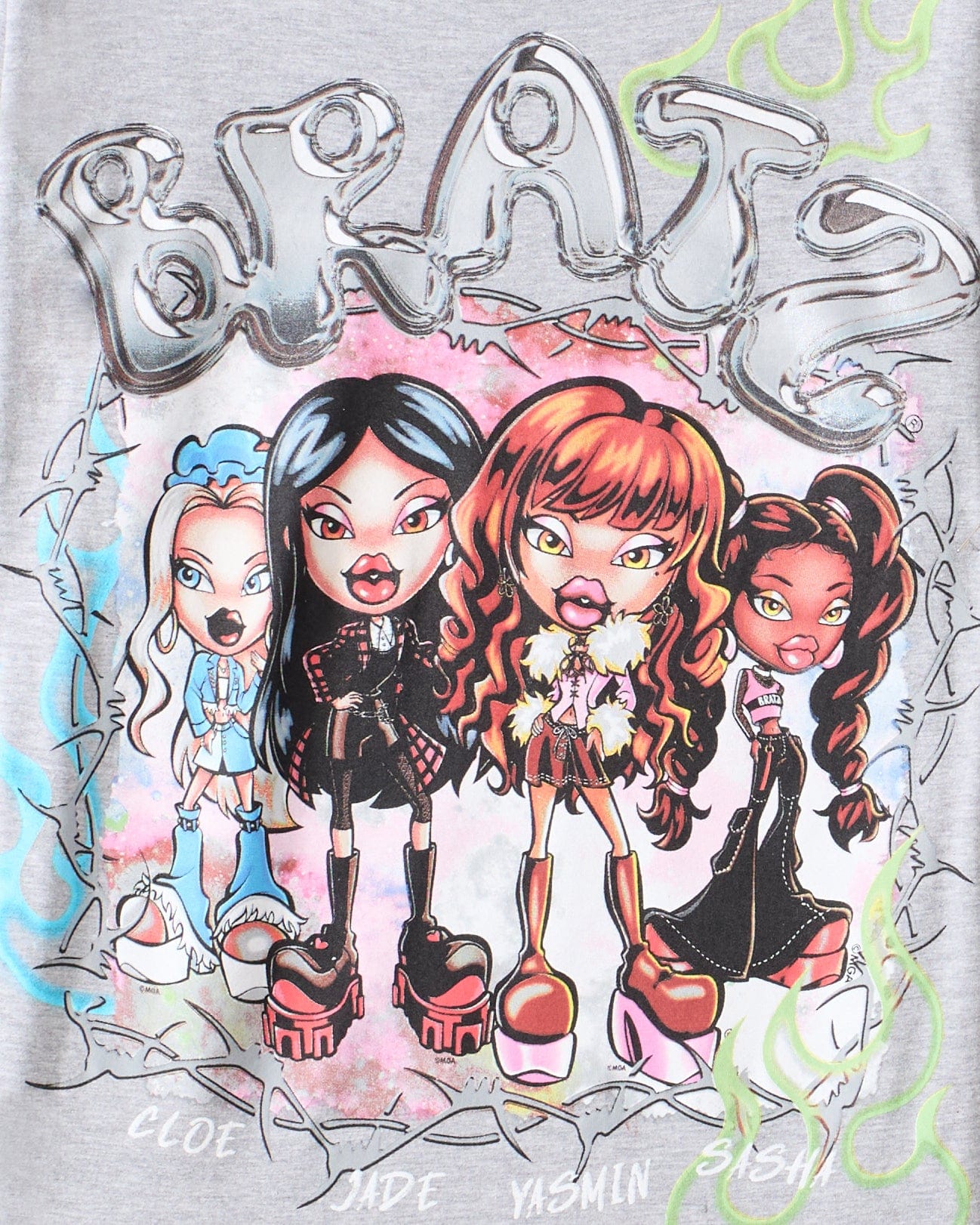 Bratz Graphic Tee - Charcoal