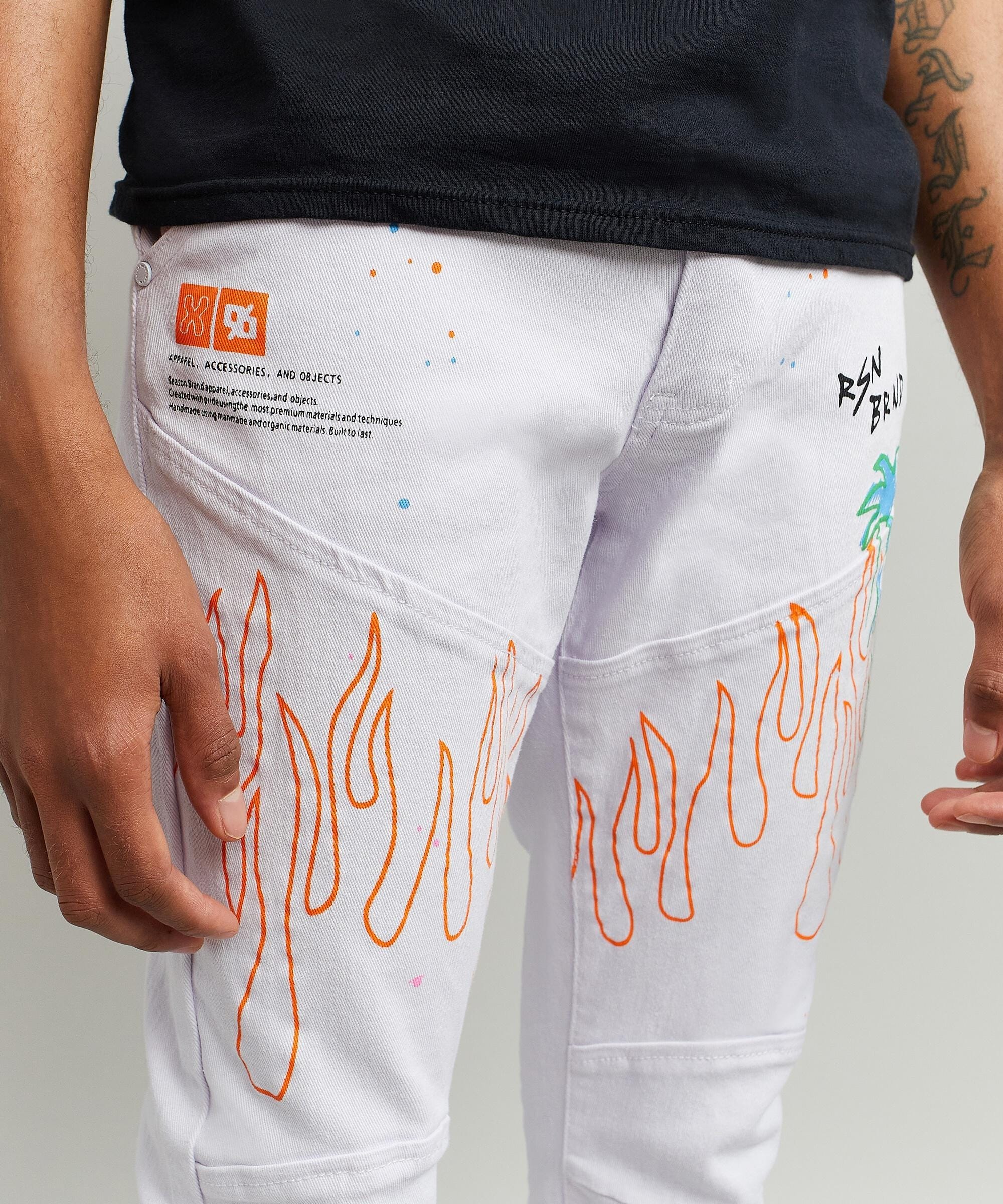 Beach Rider Jeans - White