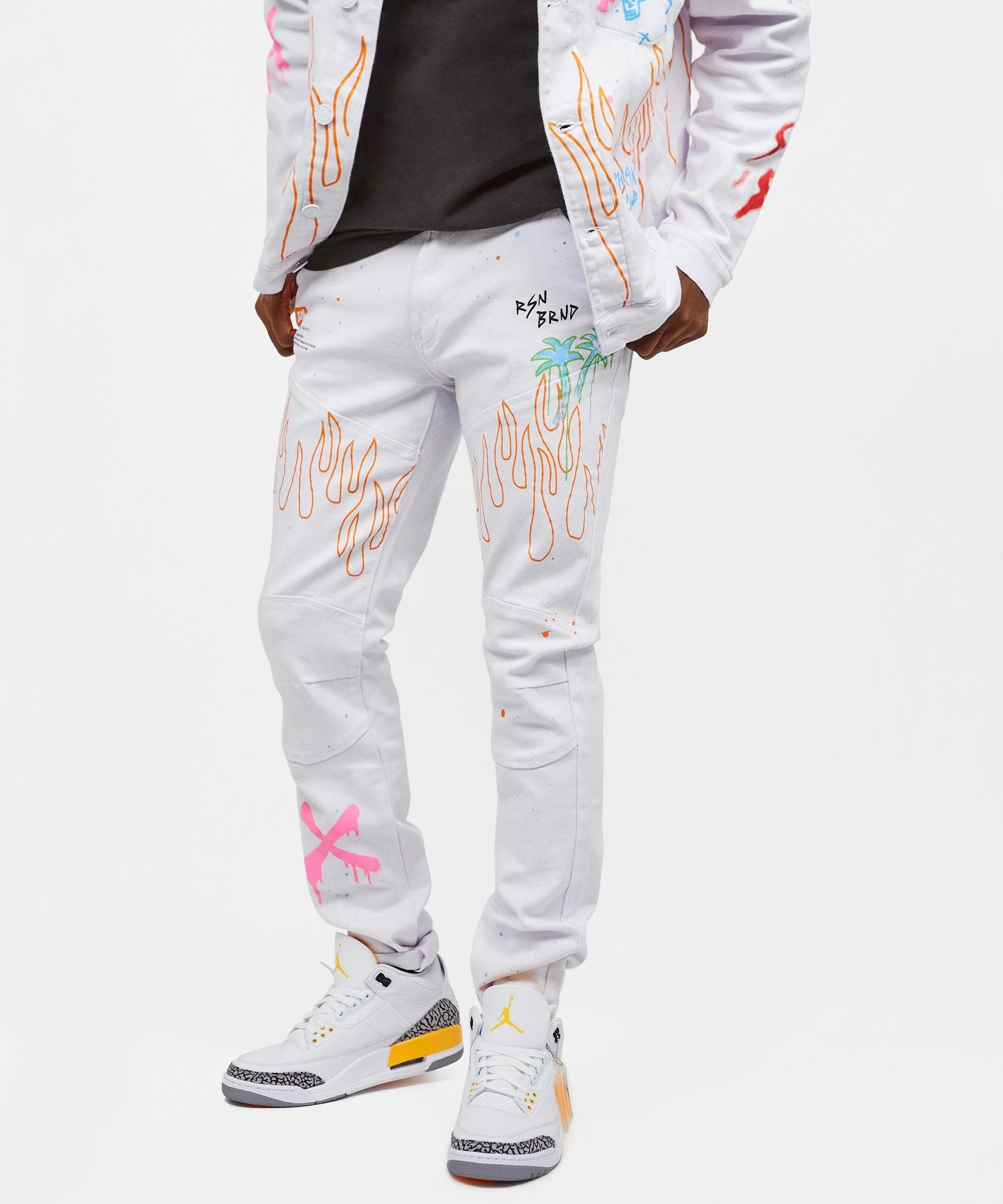 Beach Rider Jeans - White