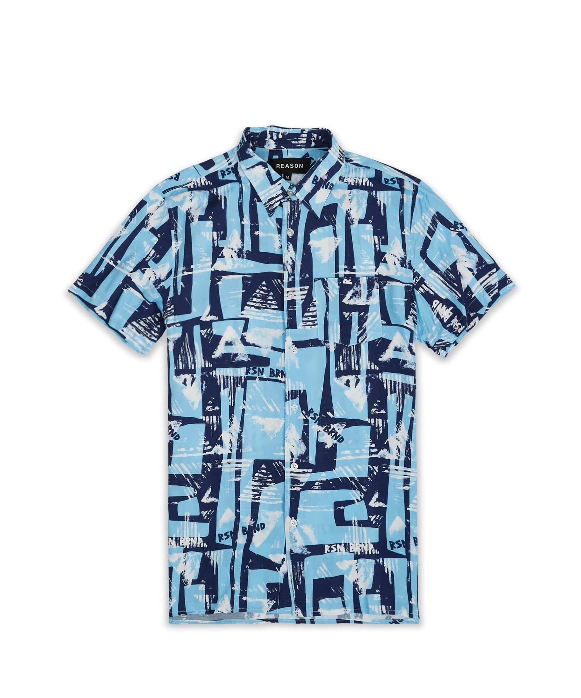 Aqua Shirt Shorts Set