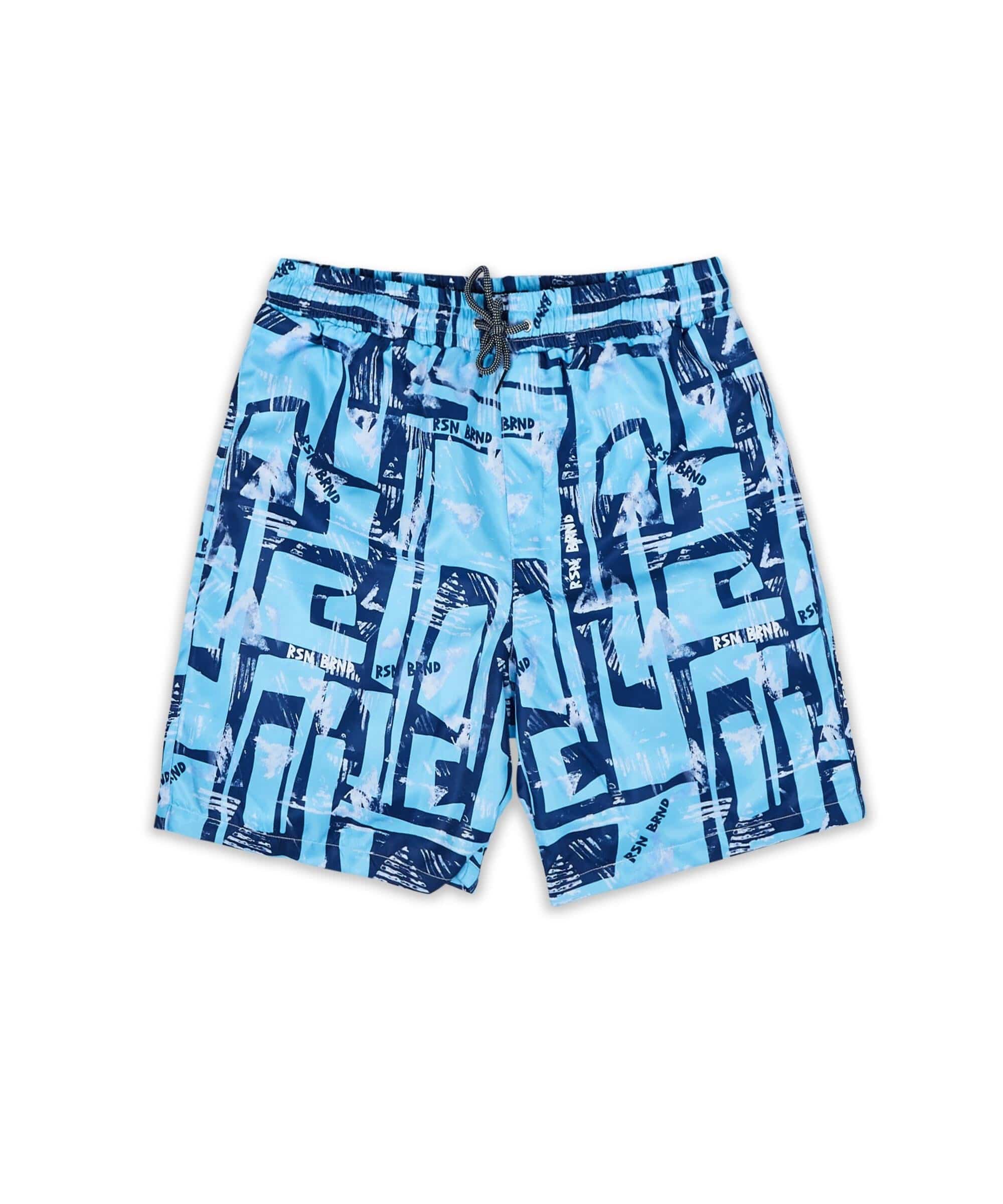 Aqua Shirt Shorts Set