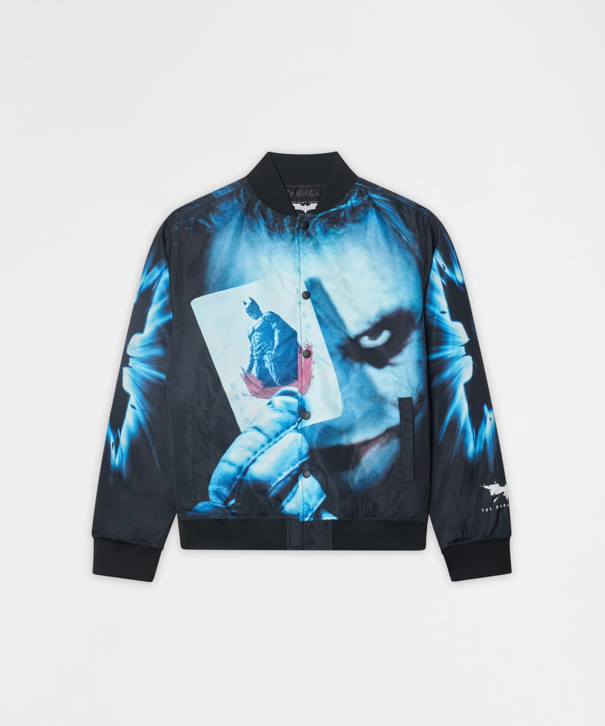 Dark Knight Varsity Jacket - Black