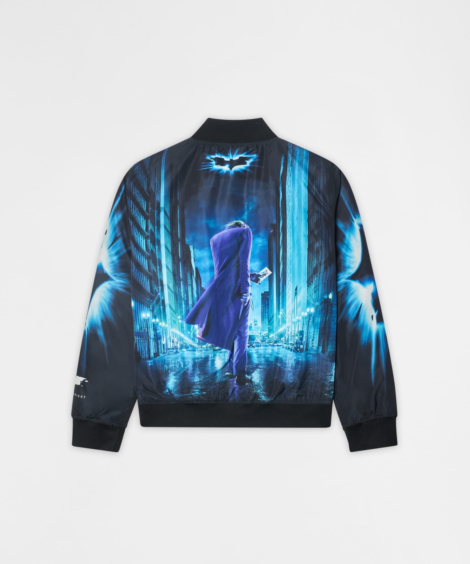 Dark Knight Varsity Jacket - Black
