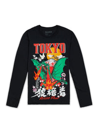 Burn Up Ls Tee