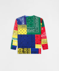 Bandana Multi Colored Long Sleeve Tee
