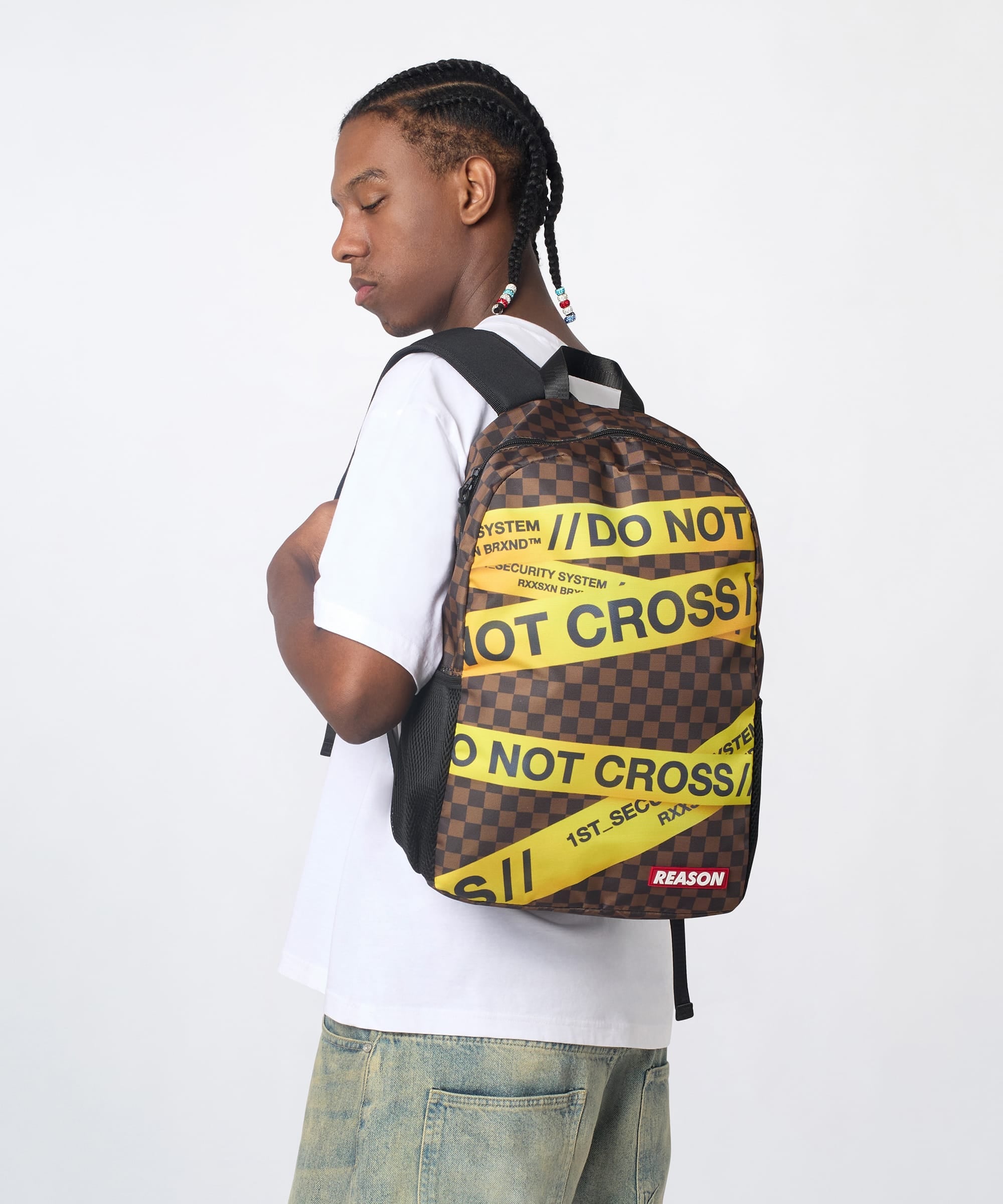 Do Not Cross Backpack - Brown