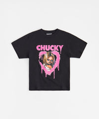 Chucky Tiffany Graphic Short Sleeve Tee - Black