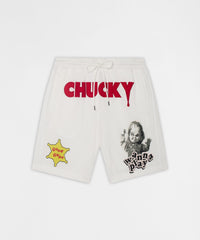 Chucky Mesh Short - White