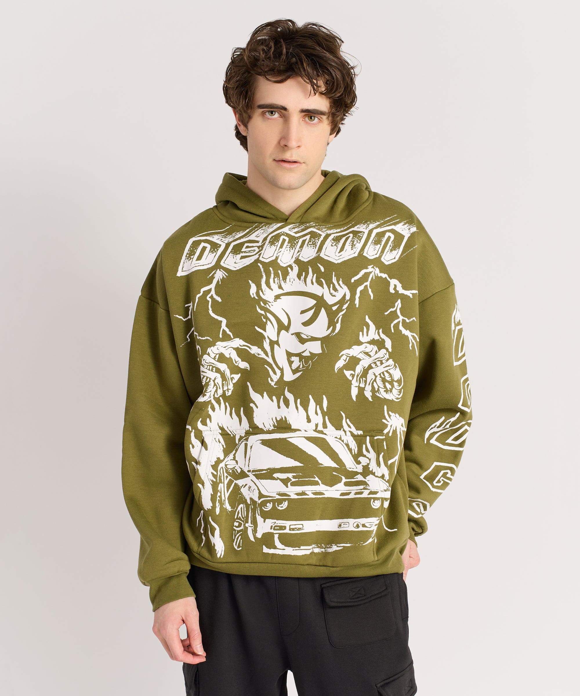 Dodge Demon Oversized Hoodie
