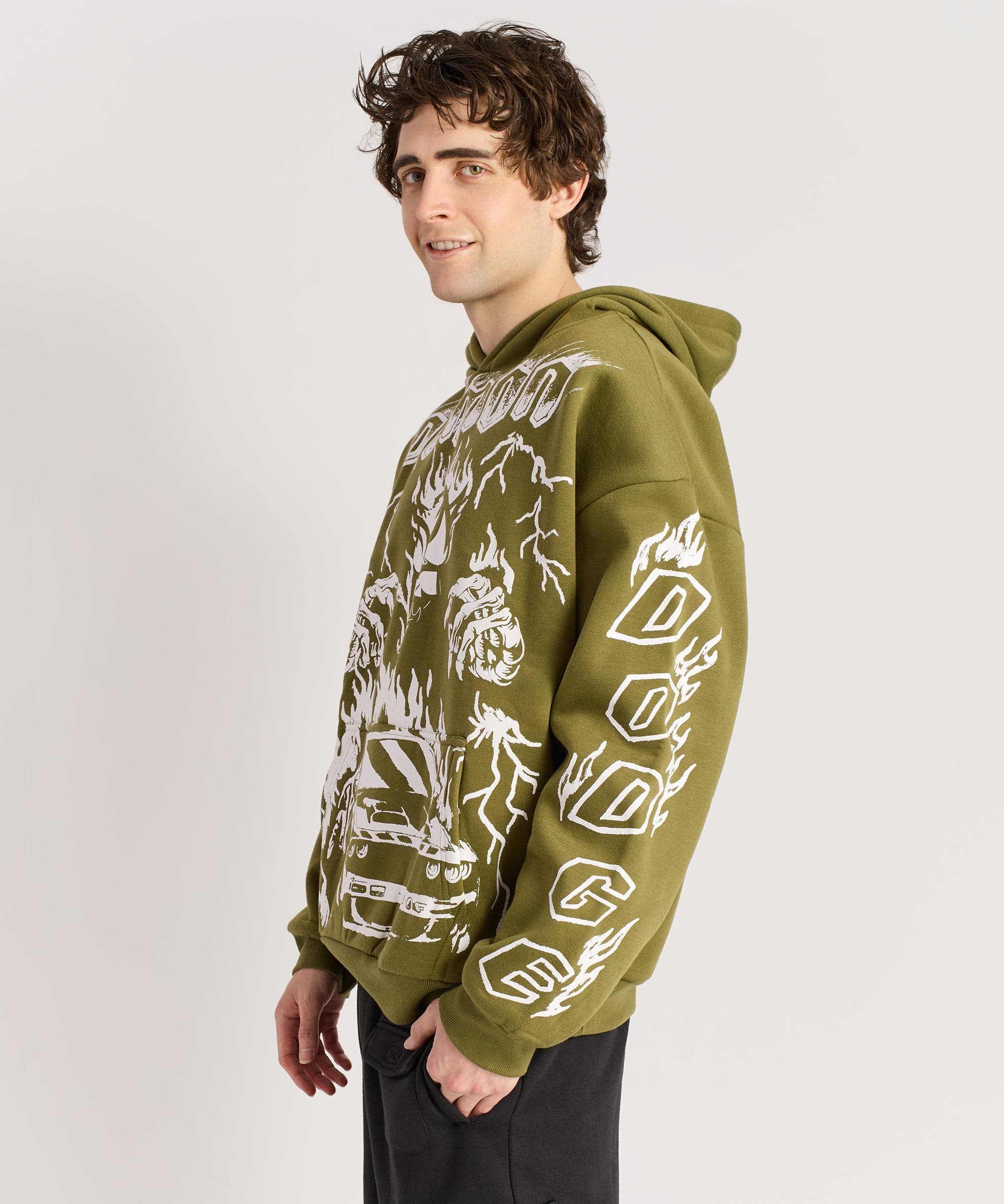Dodge Demon Oversized Hoodie