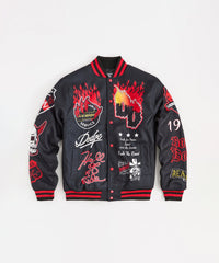 Dodge Demon Varsity Jacket -  Black