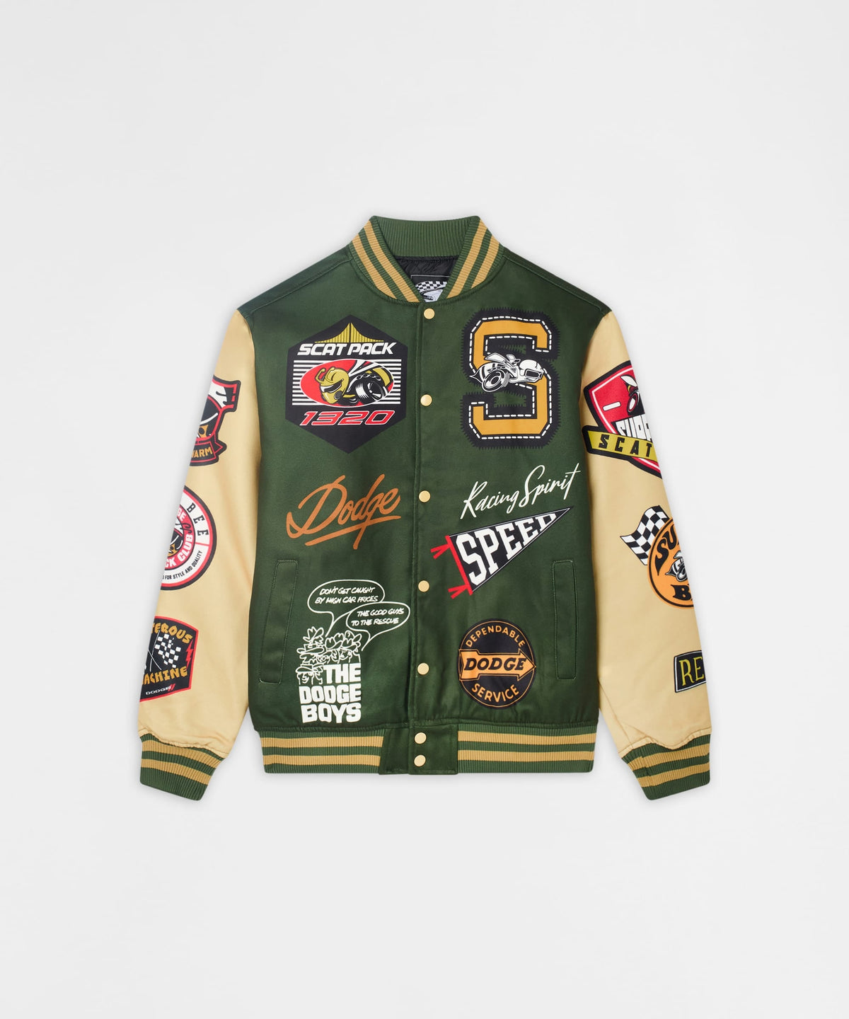 Dodge Scatpack Varsity Jacket - Green