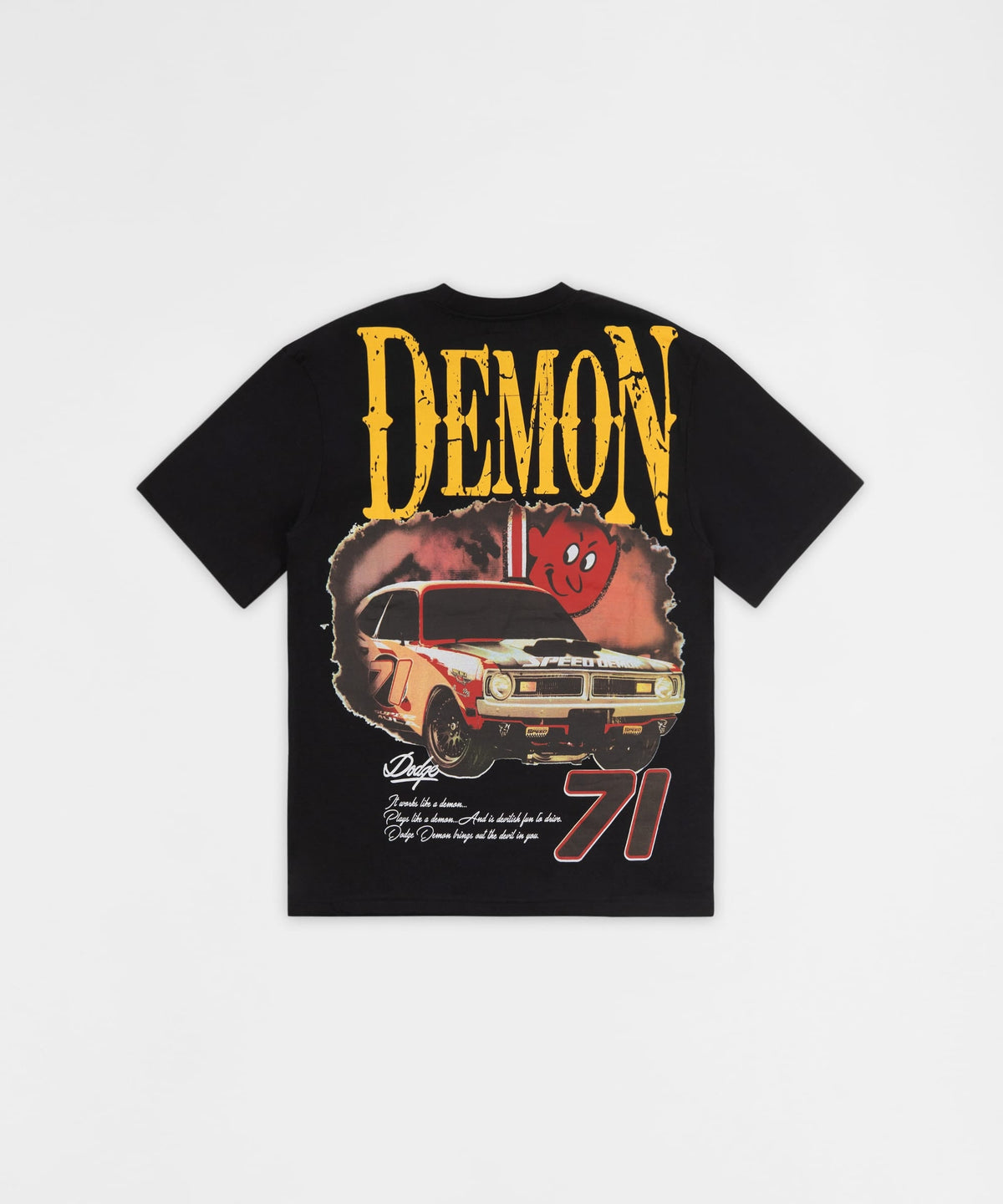 Dodge Demon Graphic Tee - Black