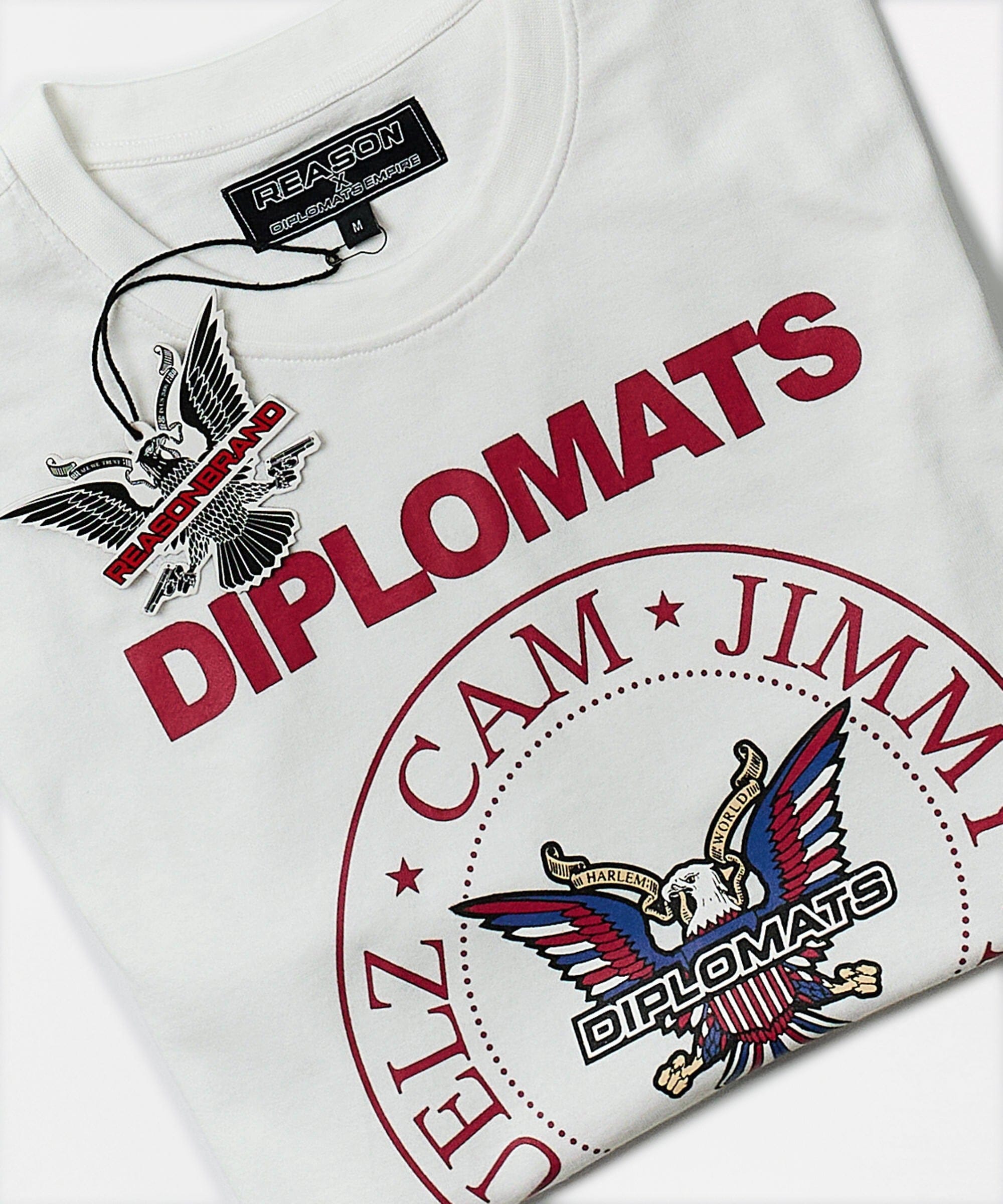 Dipset Downtown Graphic Short Sleeve Tee - White