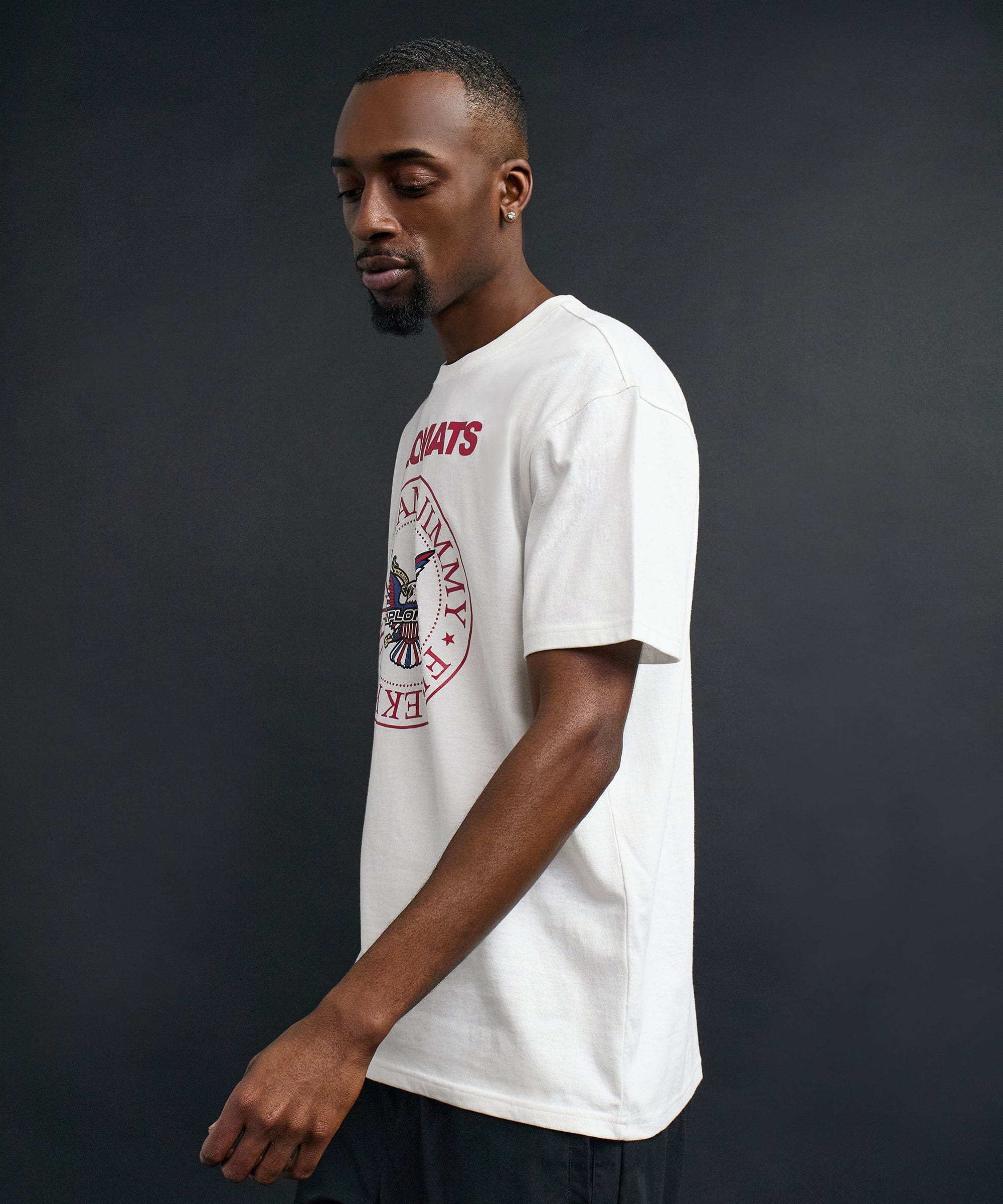 Dipset Downtown Graphic Short Sleeve Tee - White