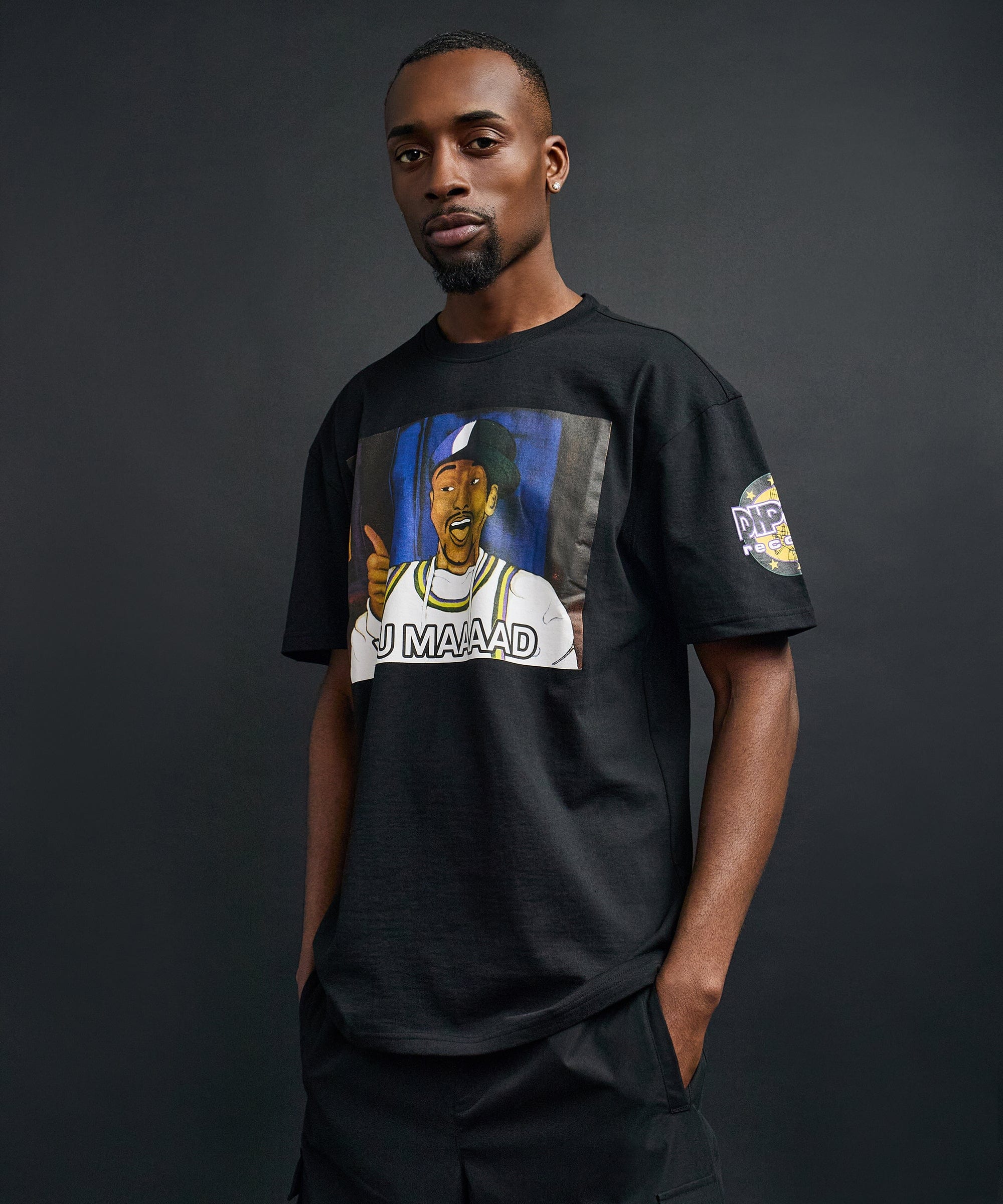 Dipset You Mad Graphic Short Sleeve Tee - Black
