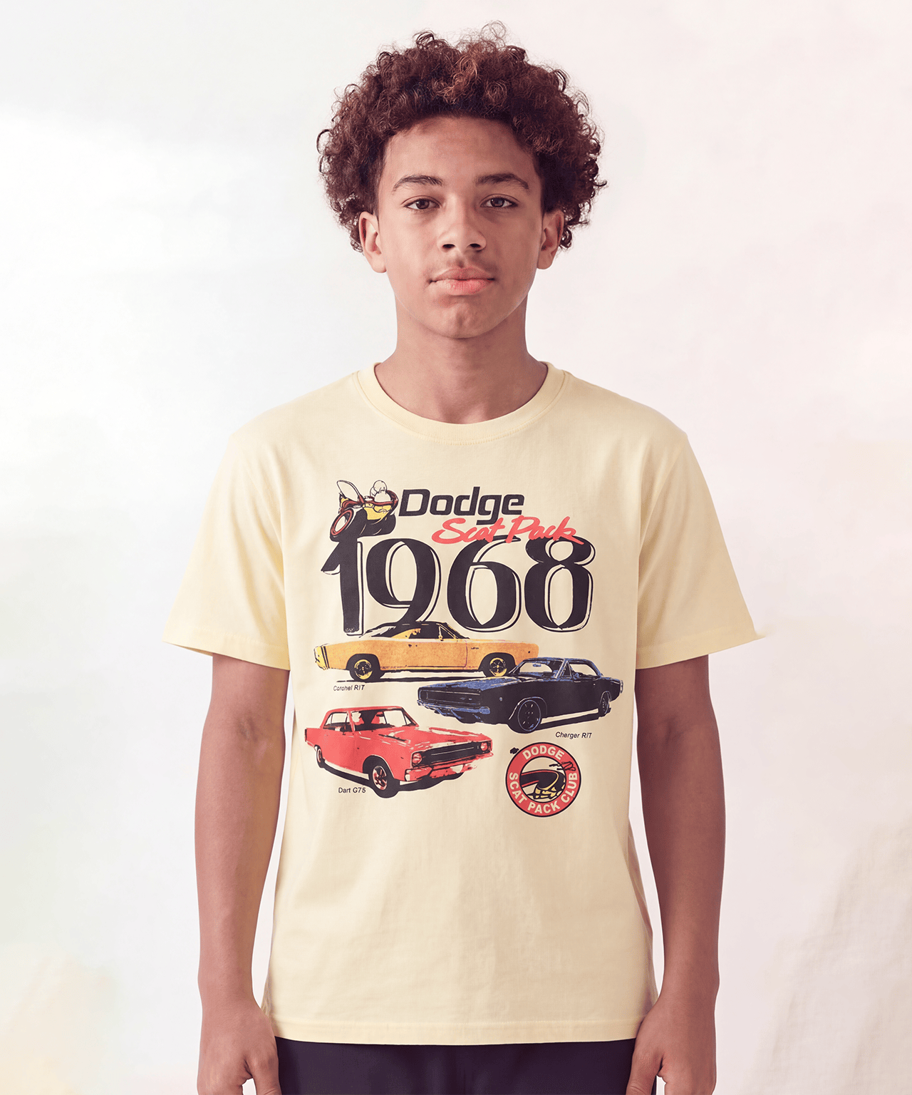 Dodge 1968 Tee- Khaki