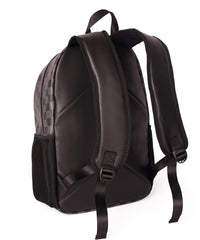 Checker Face Backpack PU - Black