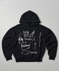Basquiat Evil Thoughts Hoodie