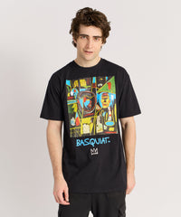 Basquiat Two Sided Coin Tee - Black