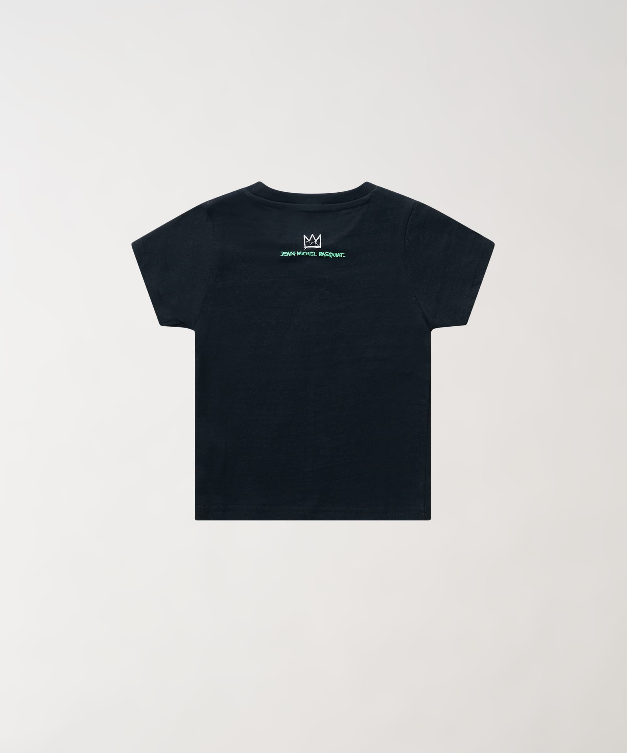 Basquiat Warhol Kid's Graphic Short Sleeve Tee - Black