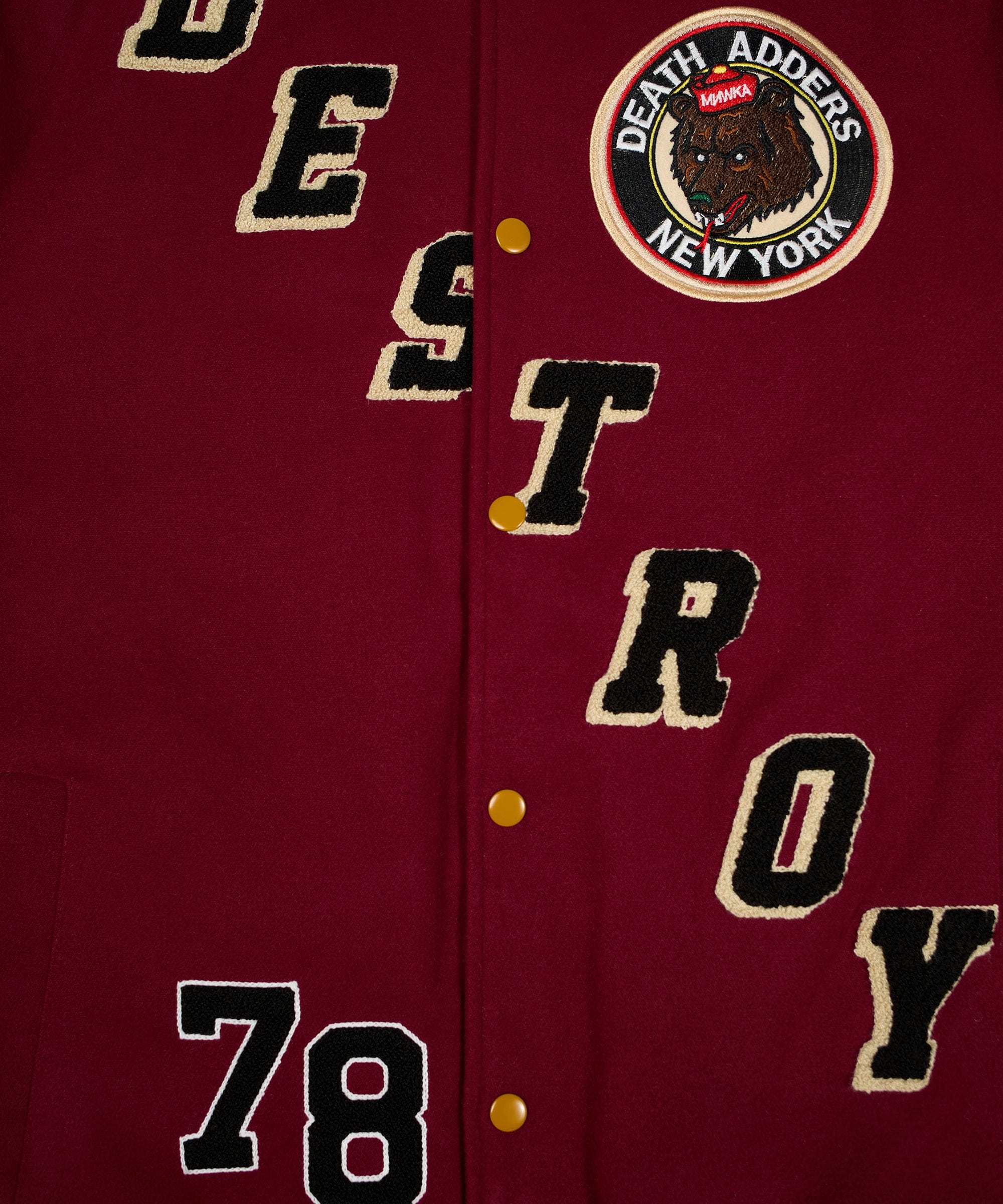 Destroy Varsity Jacket