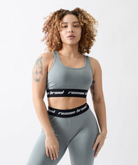 Cara Women's Sports Bra - Grey