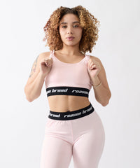 Blush Women's Sports Bra - Pink